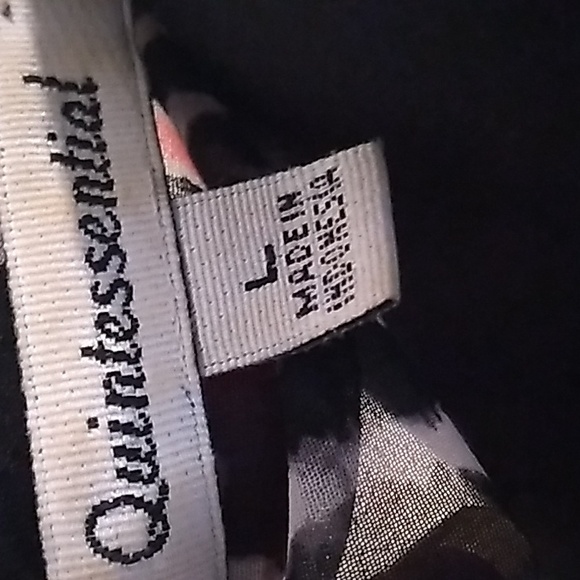 Multicolor top, size L by Quintessential - Picture 3 of 3